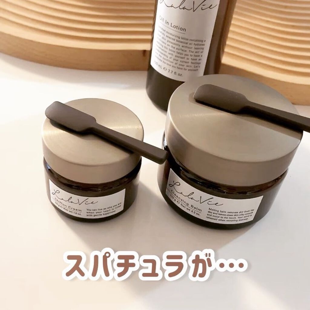 シフォンクリーム/Lala Vie/フェイスクリームの動画クチコミ5つ目