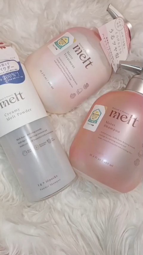 クリーミーメルトパウダー/melt/市販シャンプーを使ったクチコミ（1枚目）