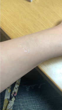 ARTISTARMAKE Ｓ トッピングシャワー/COSMETIC PRESS/単色アイシャドウを使ったクチコミ（3枚目）