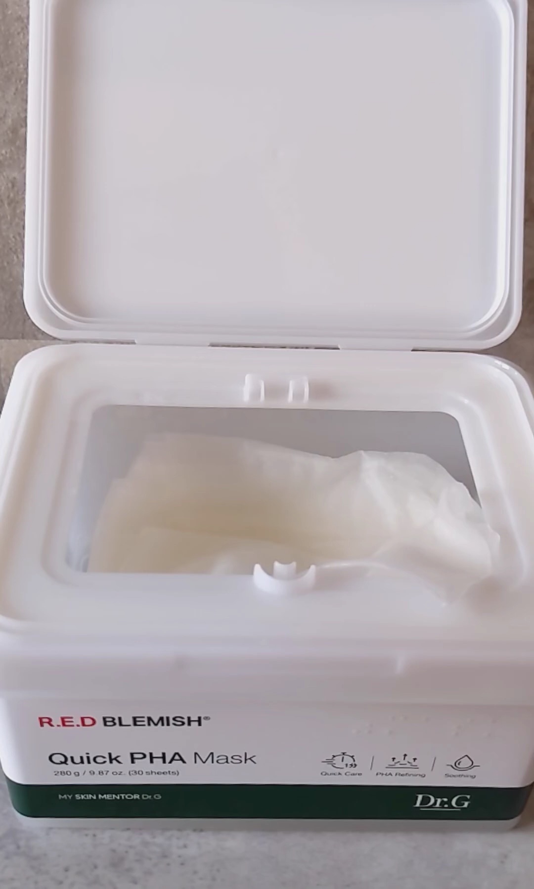 レッドブレミッシュクイックPHAシートマスク/Dr.G/シートマスク・パックの人気ショート動画