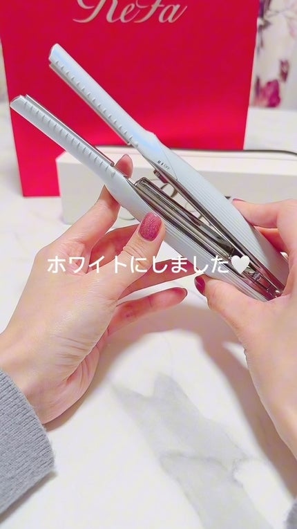 リファフィンガーアイロン ST/ReFa/ストレートアイロンの人気ショート動画