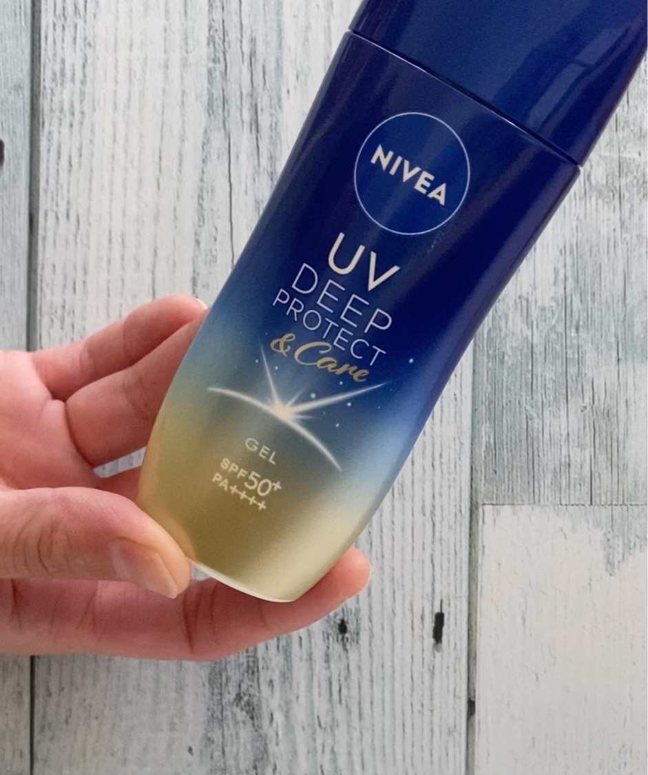 ニベアUV ディープ プロテクト＆ケア ジェル/ニベア/日焼け止めジェルを使ったクチコミ（2枚目）