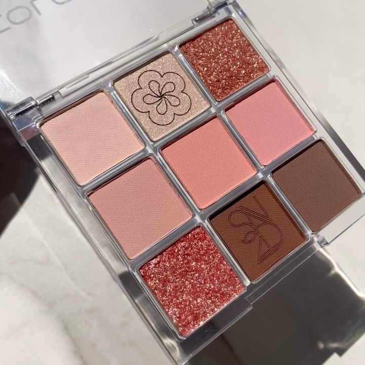 カラーライズスターリーアイズ 03 ピーチブロッサム/S2ND/アイシャドウパレットを使ったクチコミ（2枚目）