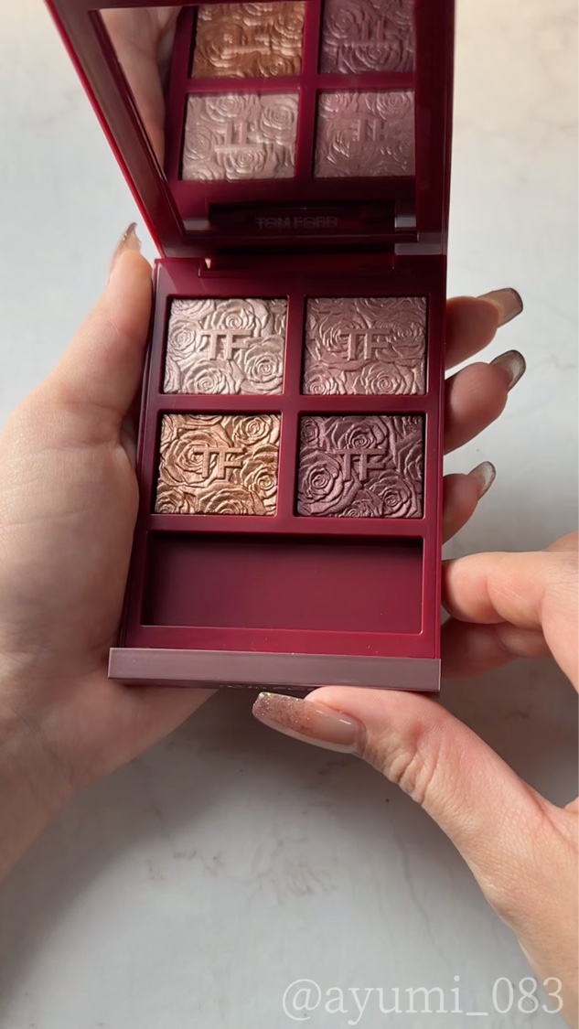 アイ カラー クォード/TOM FORD BEAUTY/アイシャドウパレットを使ったクチコミ（1枚目）