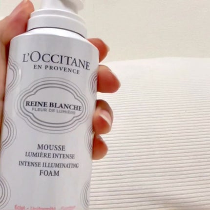 レーヌブランシュ イルミネイティングクレンジングフォーム/L'OCCITANE/洗顔フォームを使ったクチコミ(2枚目)