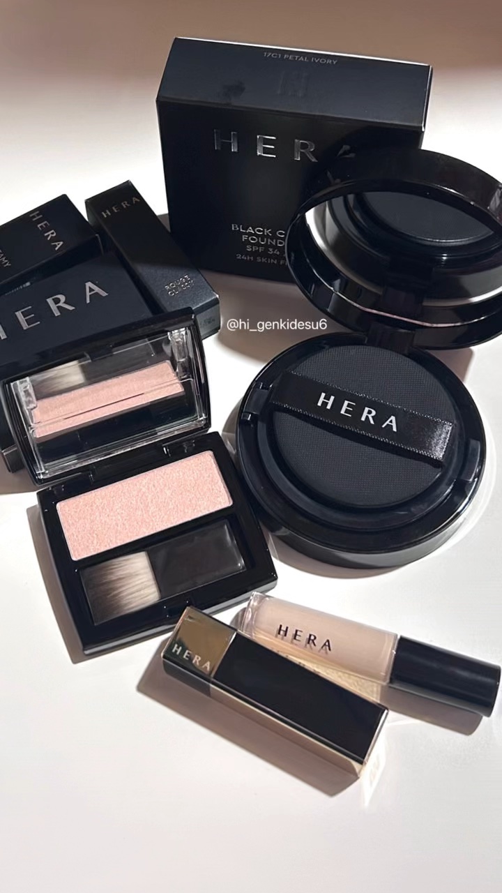 ブラック クッション/HERA/クッションファンデーションを使ったクチコミ（1枚目）