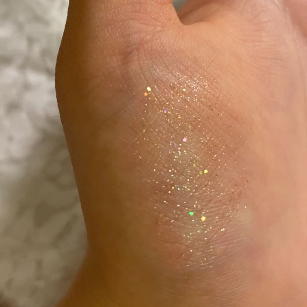 リキッド グリッター シャドウ/rom&nd/グリッターを使ったクチコミ（2枚目）