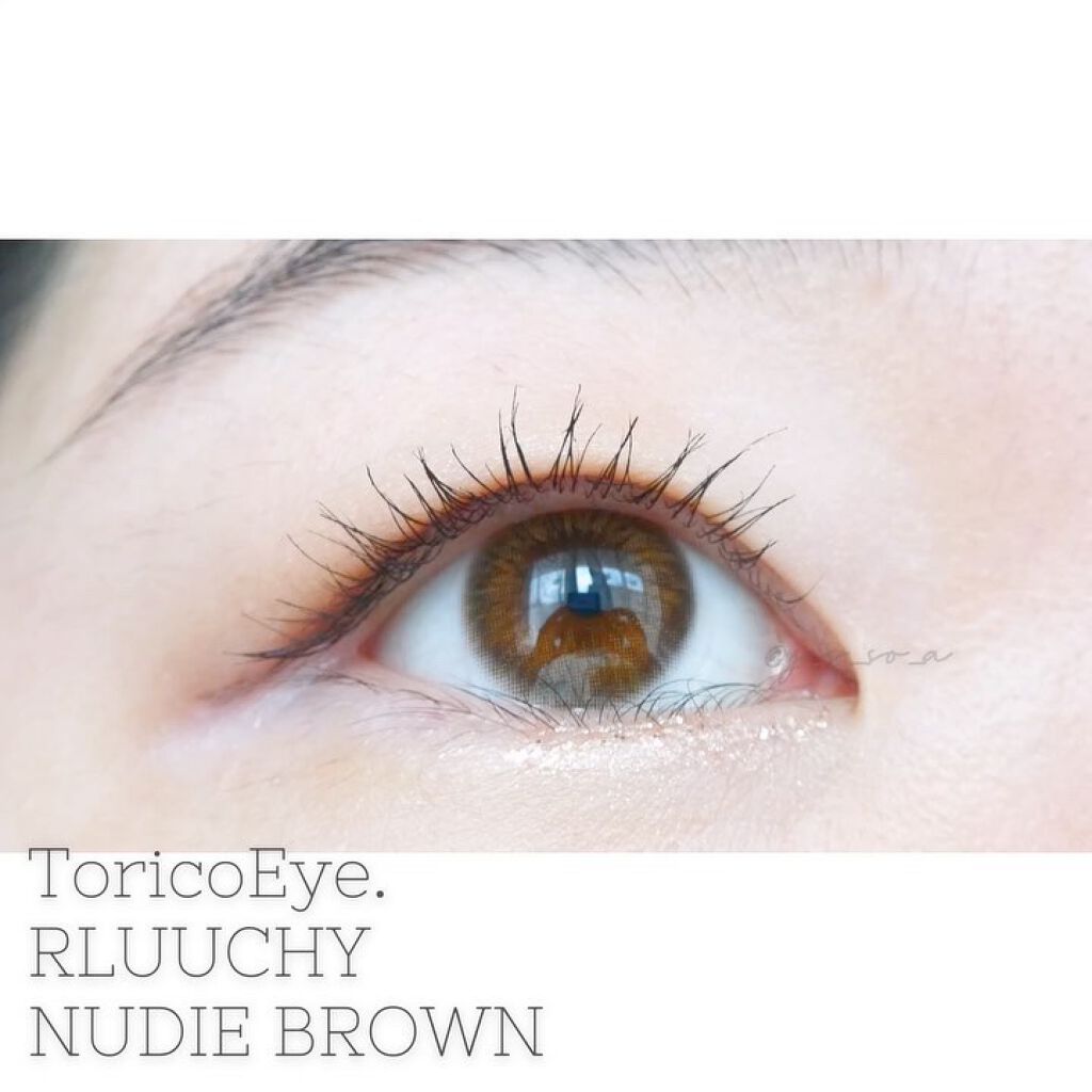 Rluuchy Oneday/Torico Eye./カラーコンタクトレンズの動画クチコミ2つ目