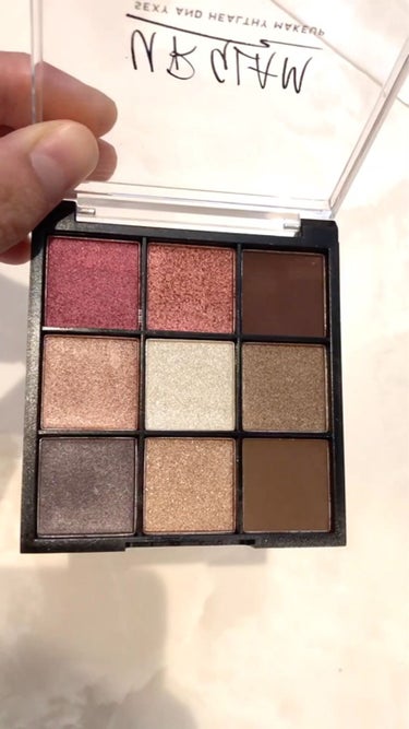 UR GLAM　BLOOMING EYE COLOR PALETTE/U R GLAM/パウダーアイシャドウを使ったクチコミ（3枚目）