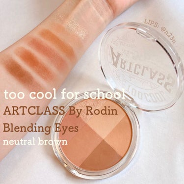 ARTICLASS BLENDING EYES/too cool for school/アイシャドウパレットを使ったクチコミ（1枚目）