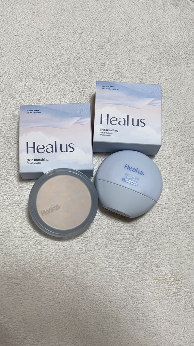 クラウドパウダー/Healus/プレストパウダーを使ったクチコミ（1枚目）