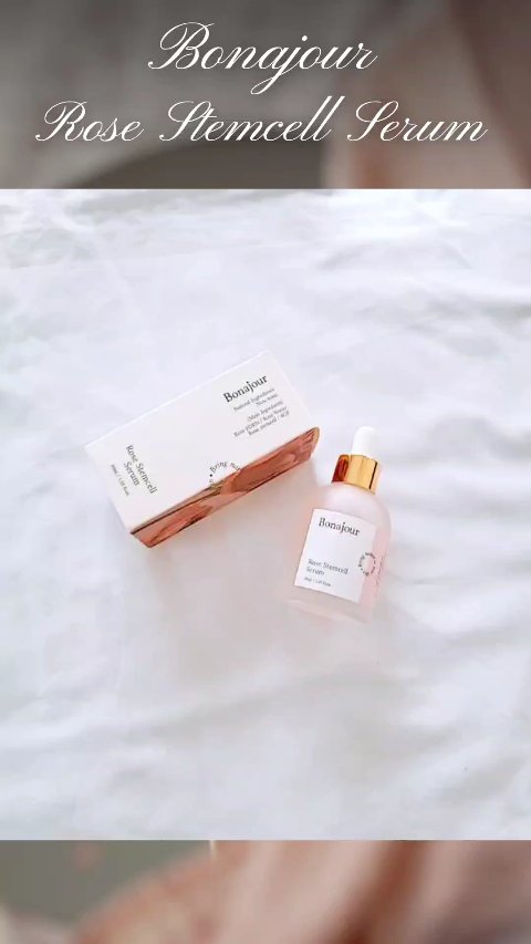 ローズステムセルセラム/Bonajour/美容液を使ったクチコミ（1枚目）