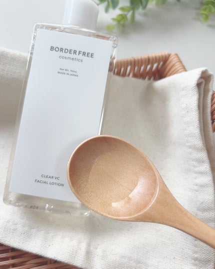 クリアVCフェイシャルローション/BORDER FREE cosmetics/化粧水を使ったクチコミ(3枚目)