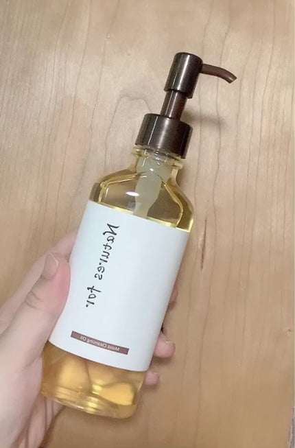 モイストクレンジングオイル/Natures for/オイルクレンジングを使ったクチコミ(1枚目)