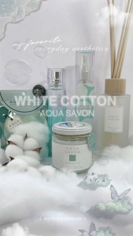 ホワイトコットンの香り オードトワレ/アクアシャボン/香水(レディース)の人気ショート動画