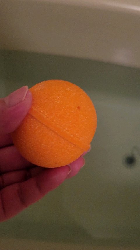 びっくらたまご ちいかわ カモミールの香り/バンダイ/炭酸系入浴剤を使ったクチコミ（3枚目）