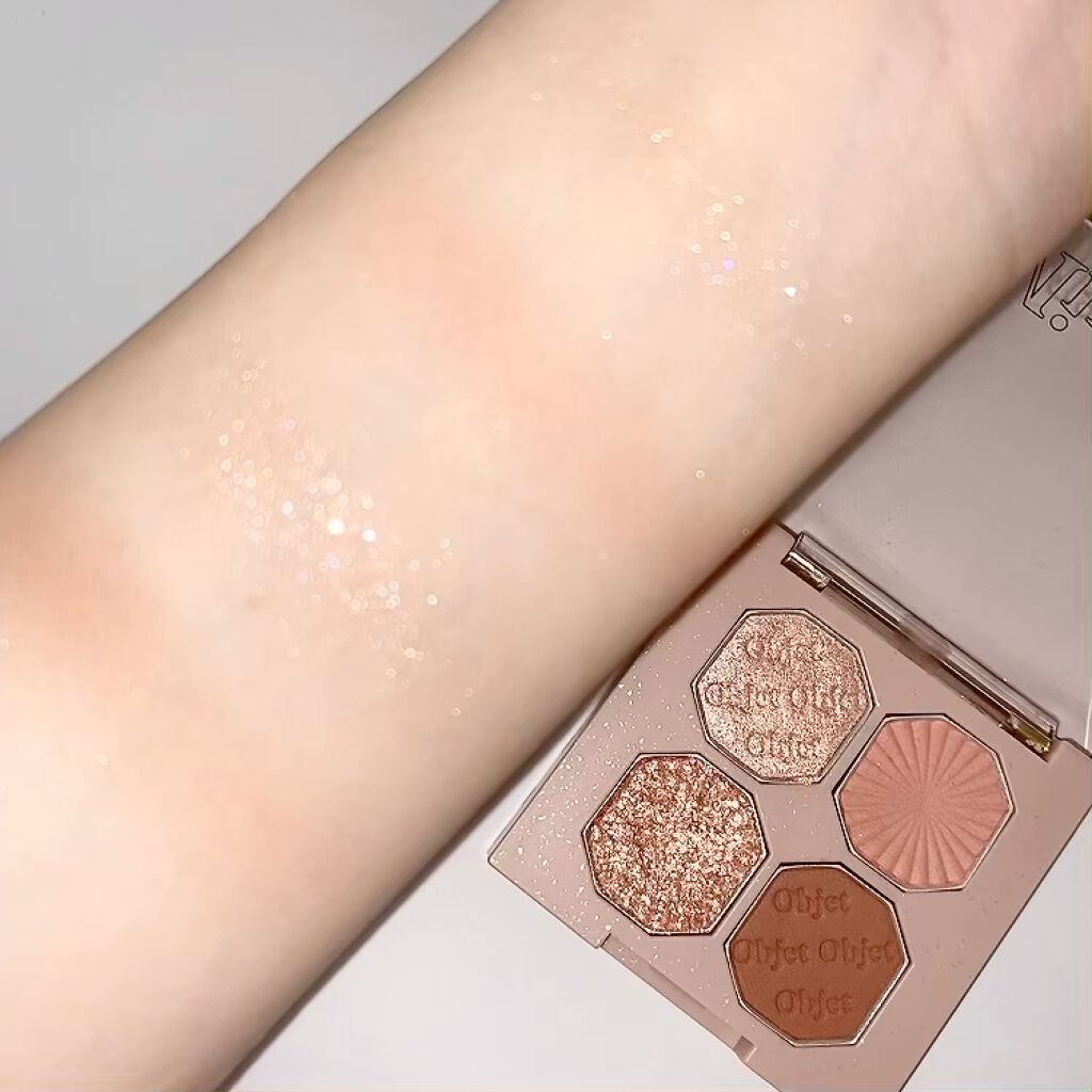 プレイカラーアイズ ミニオブジェ/ETUDE/アイシャドウパレットを使ったクチコミ（3枚目）