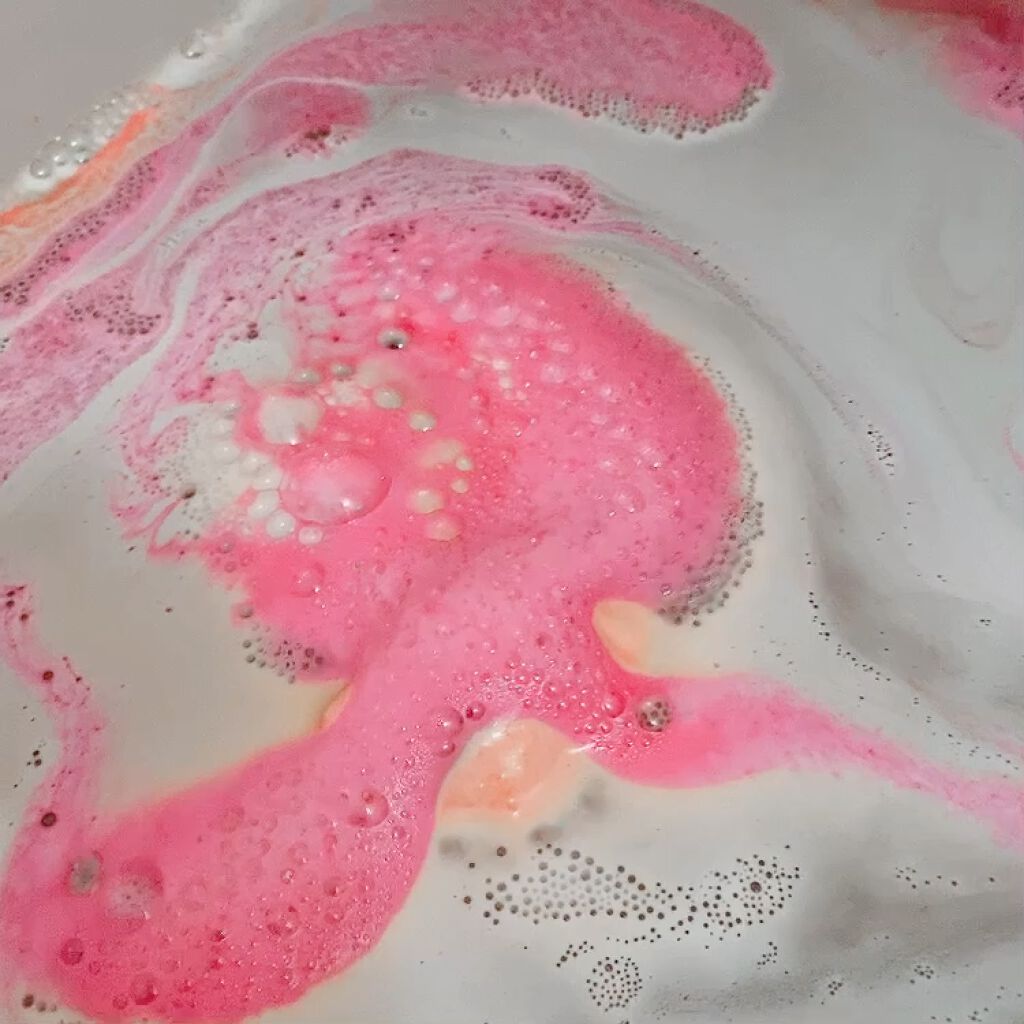 ピーチィ ボム/ラッシュ/炭酸系入浴剤を使ったクチコミ（3枚目）