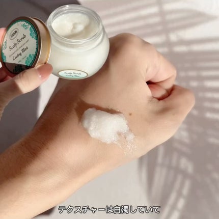 ヘッドスクラブ リフレッシング(ミント)/SABON/ヘッドスクラブを使ったクチコミ(3枚目)