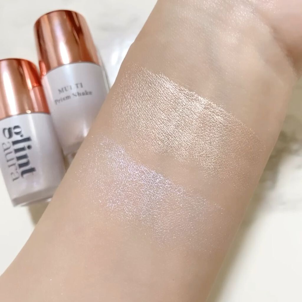 マルチプリズムシェイク/glintaura/リキッドハイライトの動画クチコミ4つ目