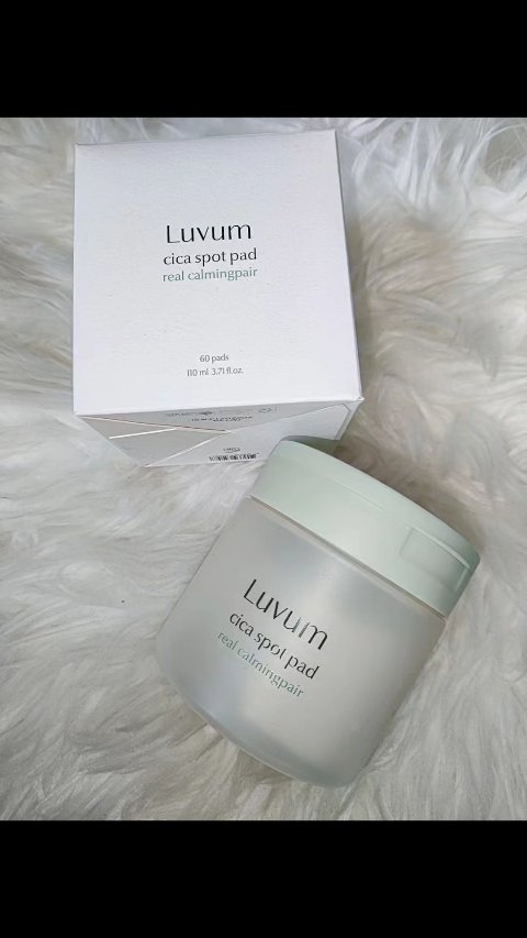 カーミングリペア若葉のシカスポットパッド/Luvum/トナーパッドを使ったクチコミ（1枚目）