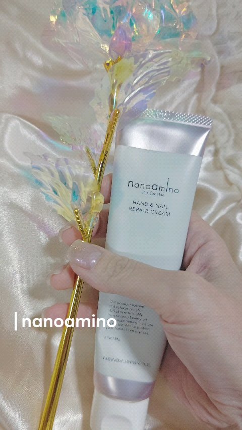 ナノアミノ ハンド＆ネイル リペアクリーム モイスト/ナノアミノスキン/ハンドクリームの動画クチコミ2つ目