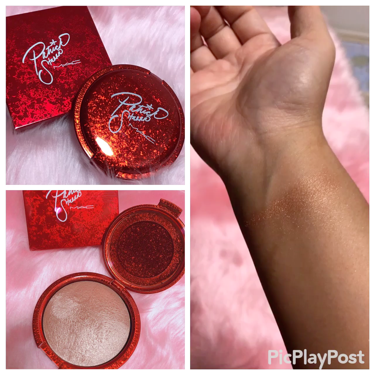 ミネラライズ スキンフィニッシュベイビーイッツゴールドアウトサイド/M・A・C/パウダーチークを使ったクチコミ（1枚目）