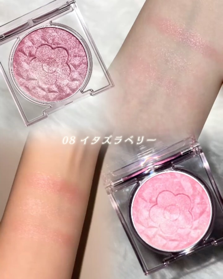 デイジードール パウダー ブラッシュ ブルーム/DAISY DOLL by MARY QUANT/パウダーチークを使ったクチコミ（3枚目）