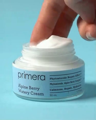 アルパインベリーウォータークリーム 50ml/primera/フェイスクリームを使ったクチコミ（3枚目）