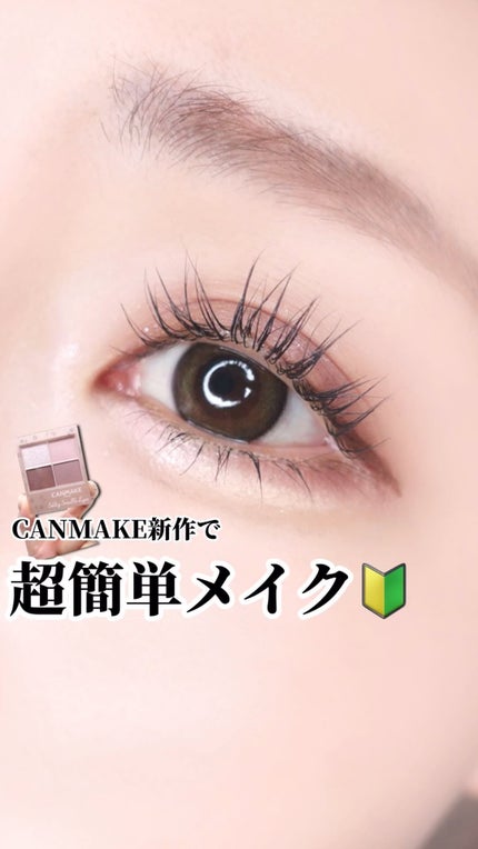 シルキースフレアイズ(マットタイプ)/キャンメイク/アイシャドウパレットの人気ショート動画