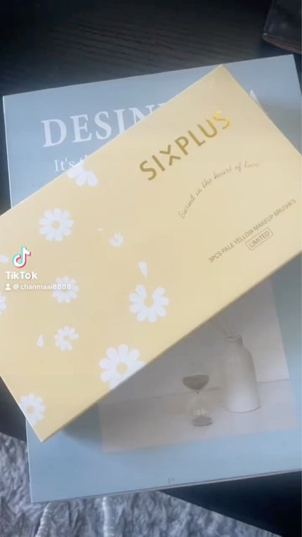 SIXPLUS ペイルイエローメイクブラシ3本セット -Daisyシリーズ/SIXPLUS/メイクブラシを使ったクチコミ(2枚目)