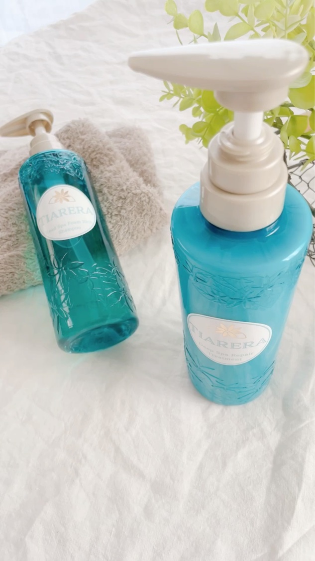 ヘッドスパフォームリッチシャンプー／ディープスパリペアトリートメント/TIARERA/市販シャンプーを使ったクチコミ（2枚目）