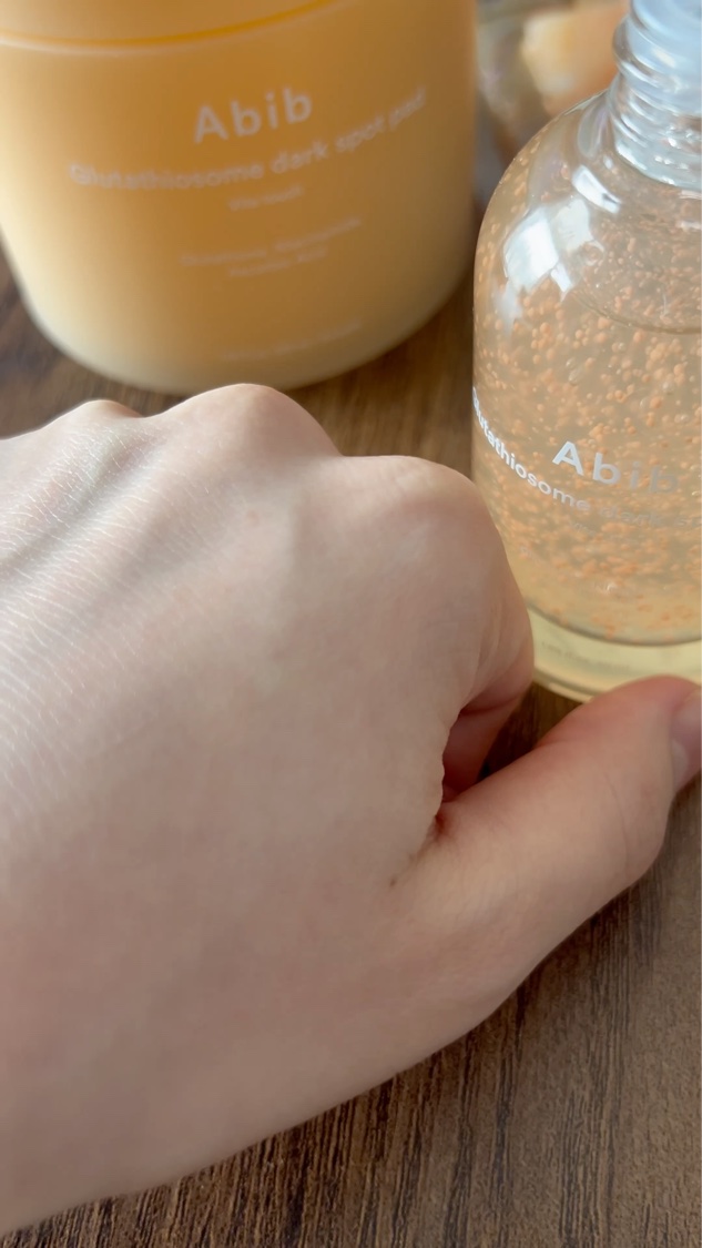 グルタチオンソームダークスポットセラムビタドロップ/Abib /美容液を使ったクチコミ（3枚目）