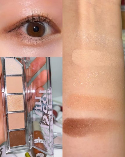 ムードシャワーアイパレット/unleashia/アイシャドウパレットの動画クチコミ3つ目