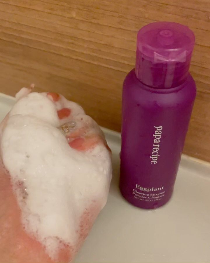 ナスクリアリング酵素洗顔パウダー/PAPA RECIPE/洗顔パウダーを使ったクチコミ（3枚目）