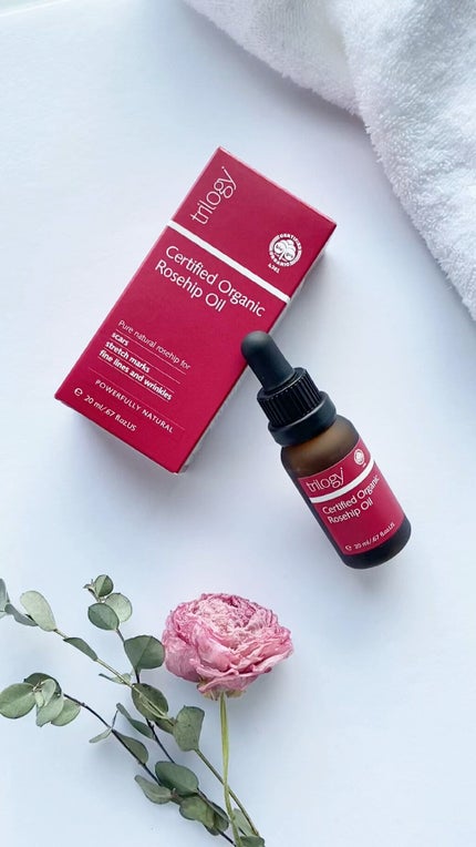 ローズヒップ オイル/trilogy/フェイスオイルの人気ショート動画