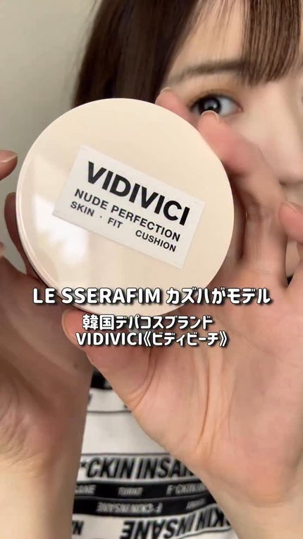 ヌードパーフェクションスキンフィットクッション/VIDIVICI/クッションファンデーションの人気ショート動画
