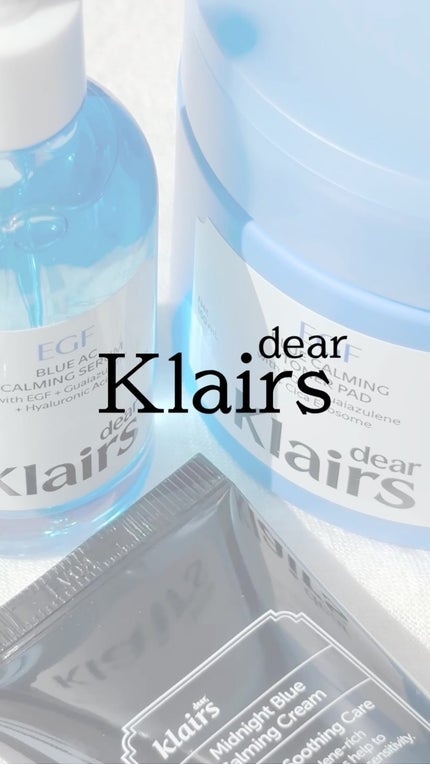 EGFブルーカーミング トナーパッド/Klairs/トナーパッドの人気ショート動画