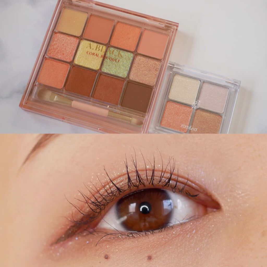 ベターザンアイズ/rom&nd/アイシャドウパレットを使ったクチコミ（1枚目）