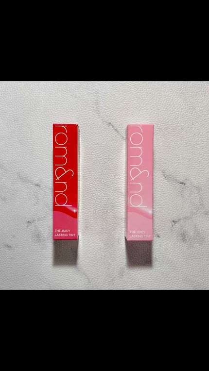 ザ ジューシーラスティングティント/rom&nd/リップティントの人気ショート動画