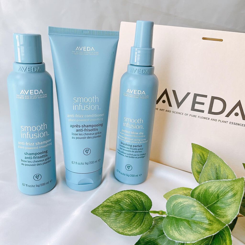 スムーズ インフュージョン シャンプー AF/コンディショナー AF/AVEDA/サロンシャンプーを使ったクチコミ（1枚目）