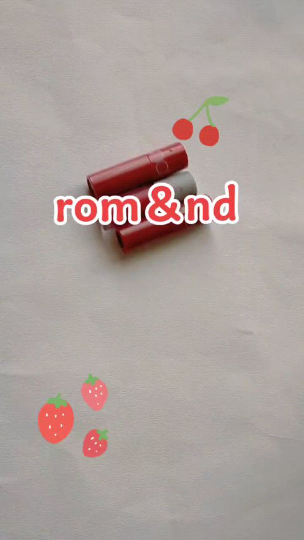 ベストティントエディション ミニリップキット/rom&nd/リップティントを使ったクチコミ（1枚目）