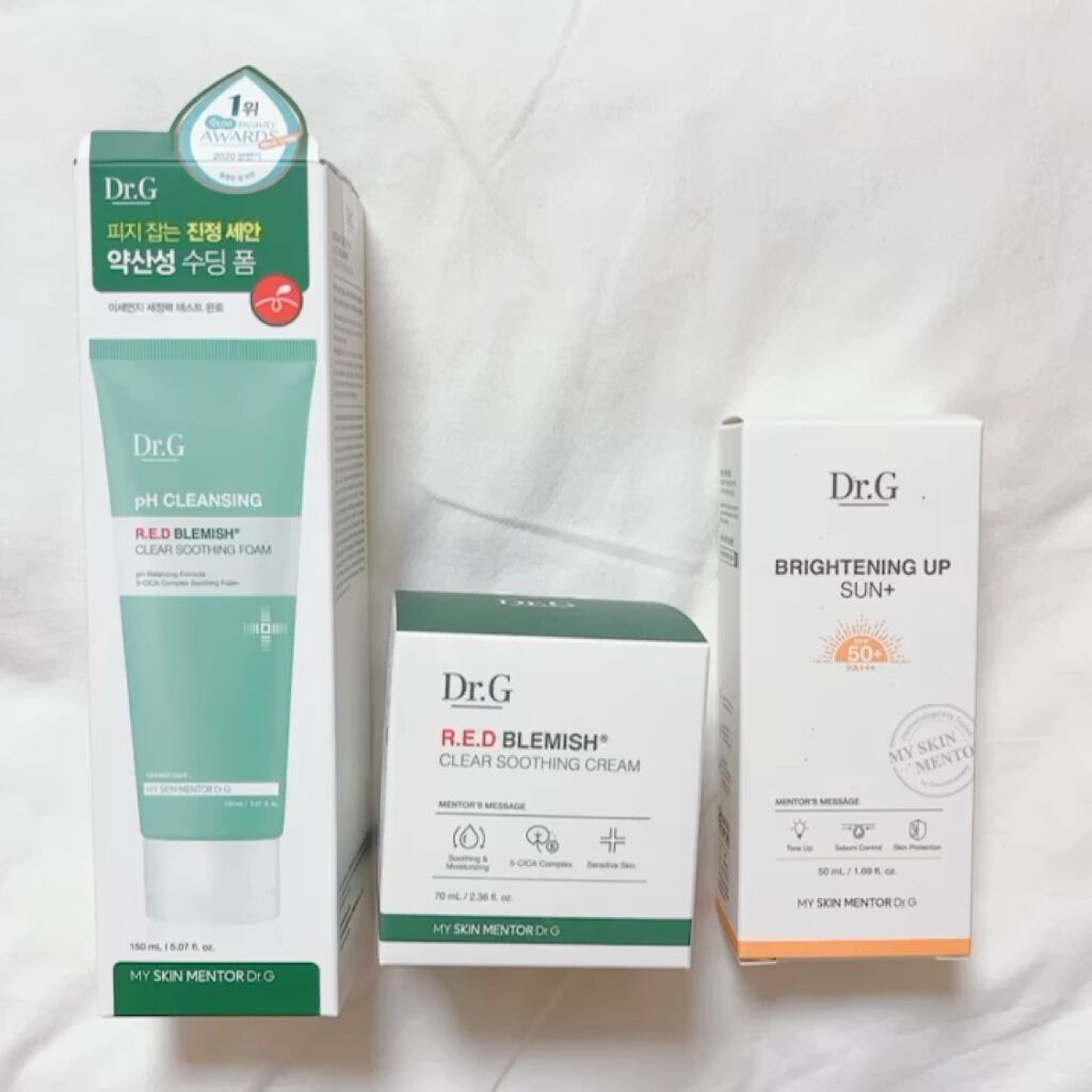 レッドB・Cスムージングクリーム/Dr.G/フェイスクリームの人気ショート動画