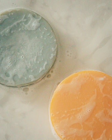 洗顔石けん ペパーミントオイル（ピーリング）/Standard Products by DAISO /洗顔石鹸を使ったクチコミ（3枚目）