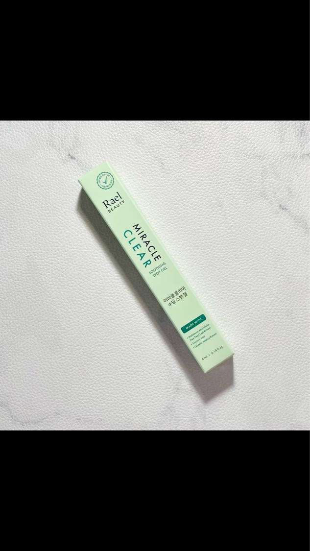 ミラクルクリアスージングスポットジェル/Rael/にきびパッチの動画クチコミ4つ目