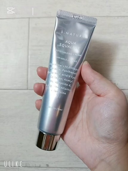 アクアスクワランモイスチャークリーム/S.NATURE/フェイスクリームの人気ショート動画