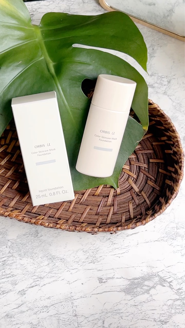 オルビスユー カラースキンケアマスク ファンデーション/オルビス/リキッドファンデーションを使ったクチコミ（2枚目）