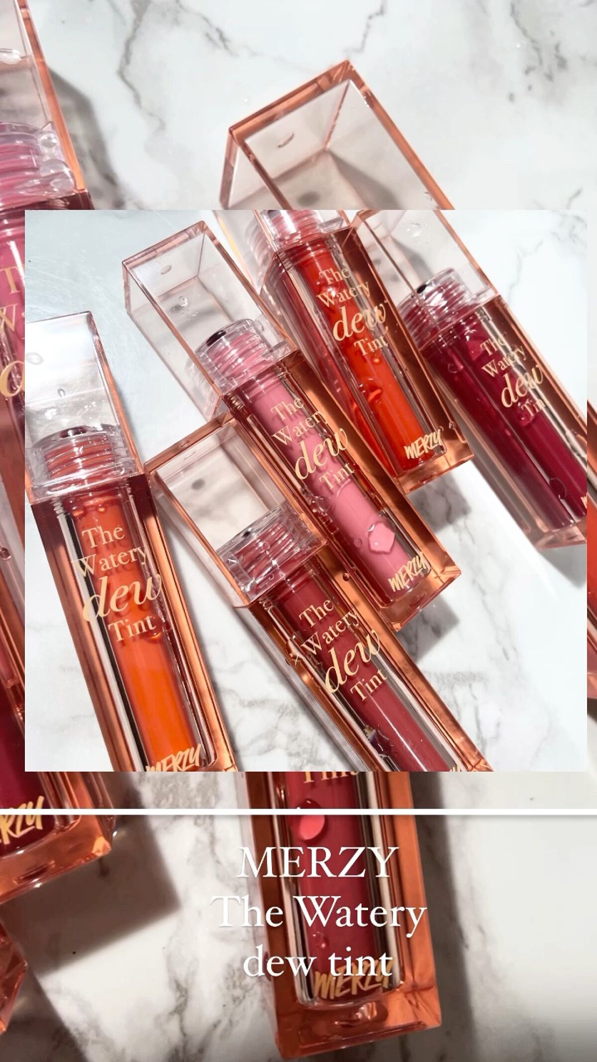 ザ ウォータリーデューティント/MERZY/リップティントの人気ショート動画