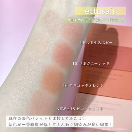エテュセ アイエディション(カラーパレット)/ettusais/アイシャドウパレットの人気ショート動画