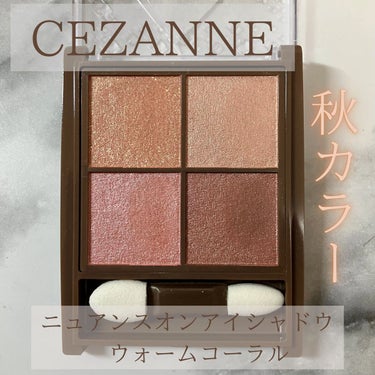 ニュアンスオンアイシャドウ/CEZANNE/アイシャドウパレットを使ったクチコミ（1枚目）